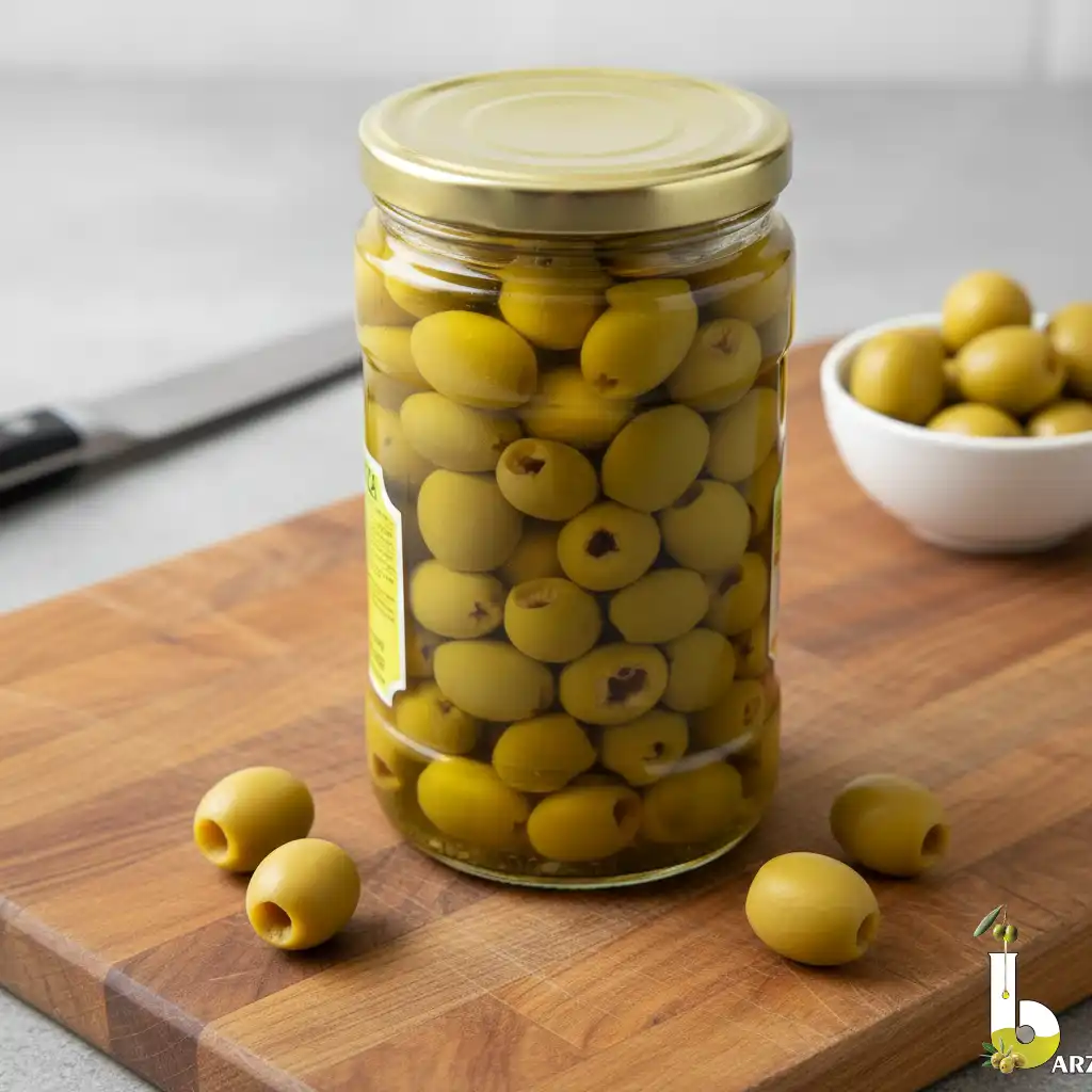 Imported Seedless Olive Pickle 640g – Premium, Tangy & Healthy